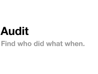 Audit.